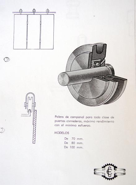 Poleas estebro en 1965