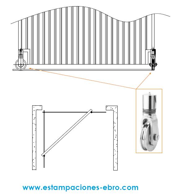 Instalación Herraje puerta corrdera