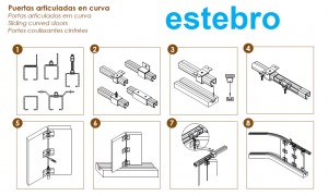 herrajes puertas articuladas